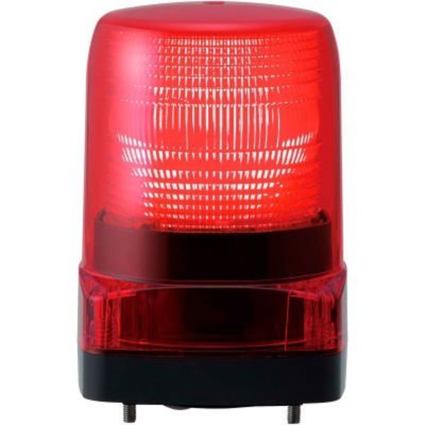 Patlite Usa Corporation Patlite LFH-24-R LED Signal Light, Outdoor Rated, Red Light, DC24V LFH-24-R